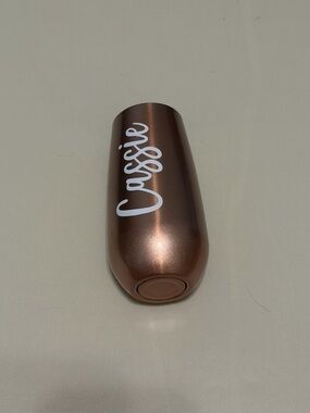 Rose Gold 'Cassie' Insulated Champagne Flute Mug (6oz)
